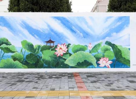 新邵墙绘施工材料制作工艺说明