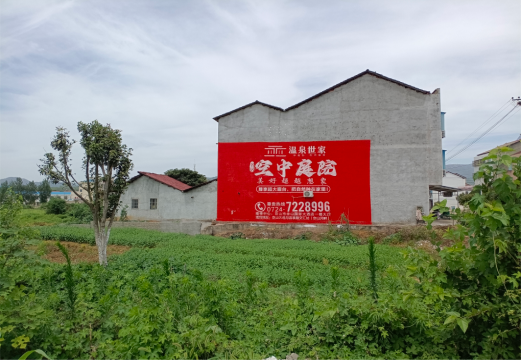 新邵做墙体广告的意义
