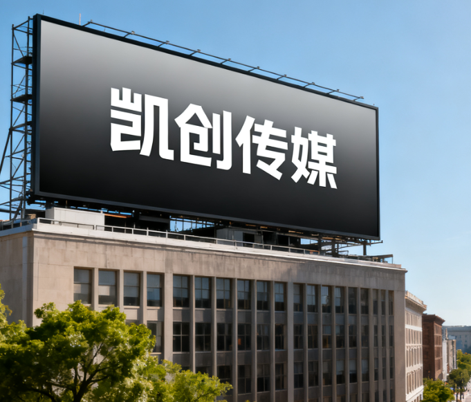 新邵户外广告牌的设计与制作