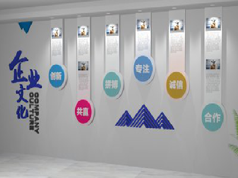 新邵企业文化墙需要传递什么办公文化？